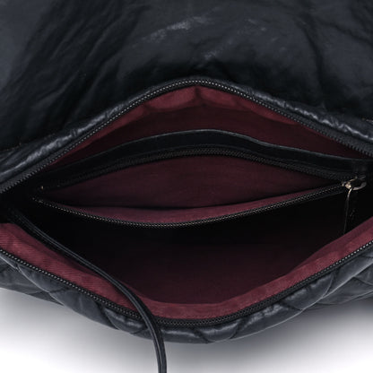 Chanel Nylon Quilted Coco Cocoon Messenger Black 5 of 14