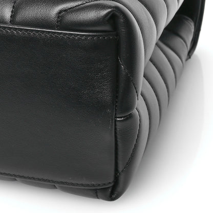Saint Laurent Calfskin Y Quilted Monogram Medium Loulou Chain Satchel Black 10 of 10