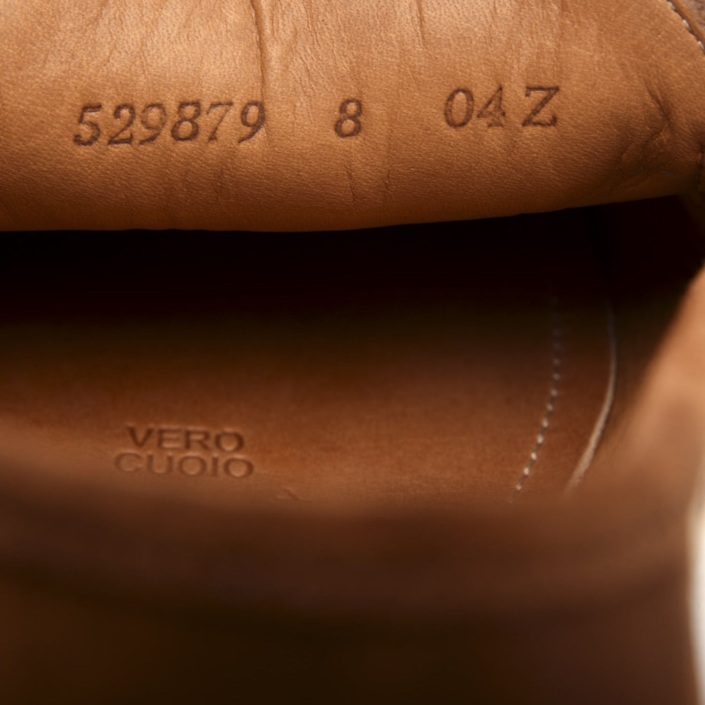 GG Monogram Suede Mens Driver Loafers 8 Beige Ruggine Cuir