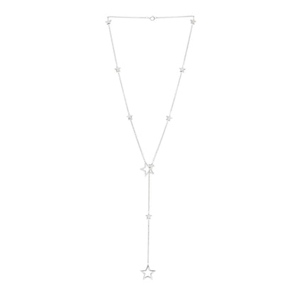 Tiffany Sterling Silver Star Lariat Necklace 3 of 6
