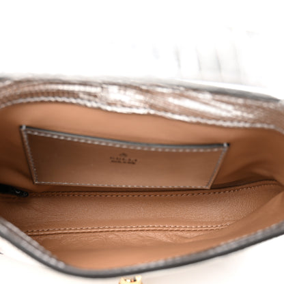 Gucci Lizard Mini Jackie 1961 Silver 6 of 9