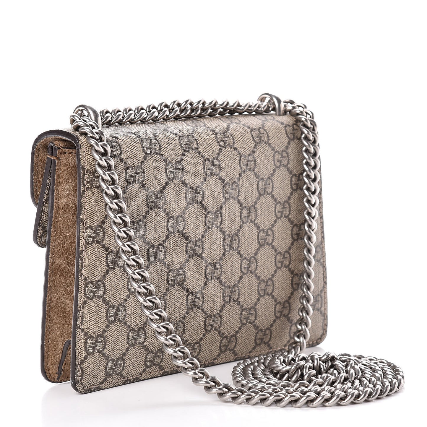 GG Supreme Monogram Mini Dionysus Shoulder Bag Taupe