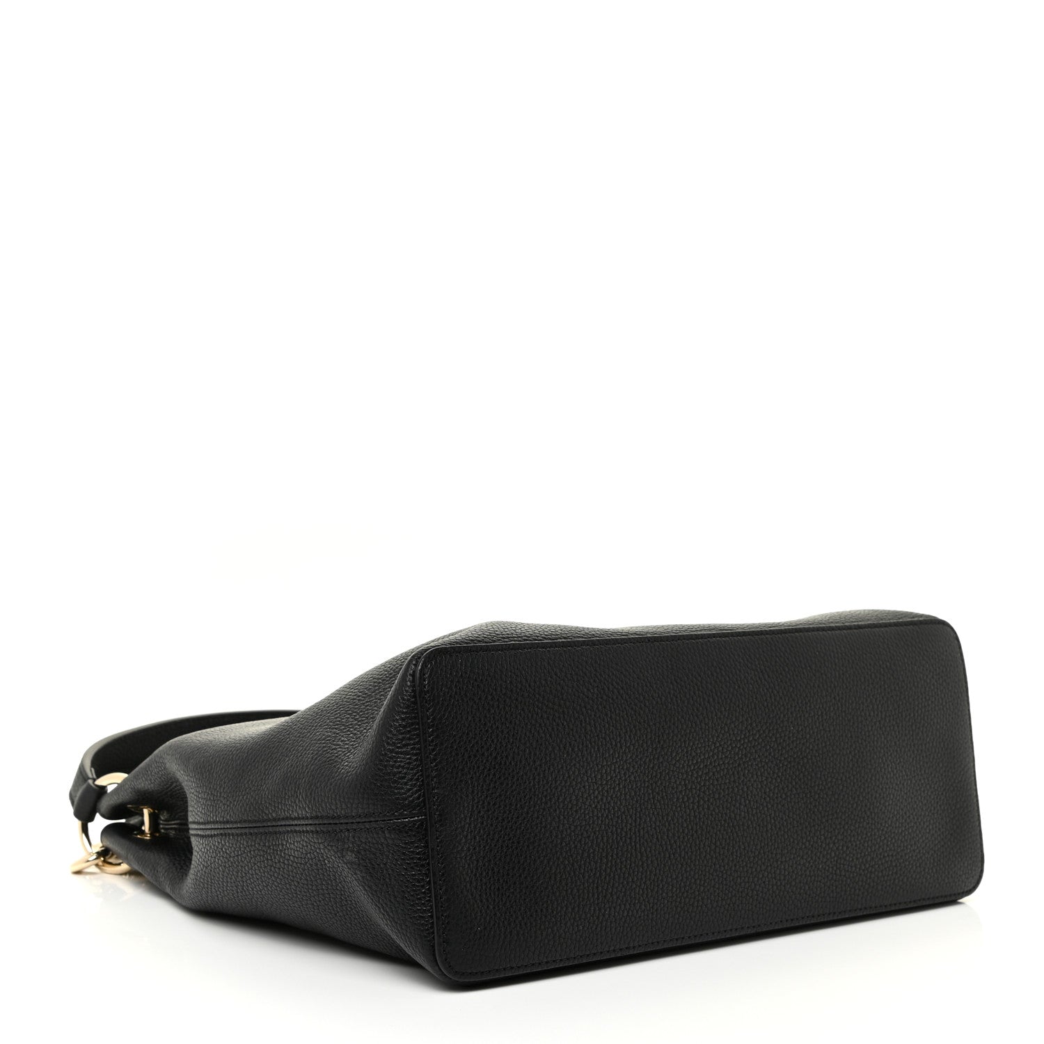 Gucci Pebbled Calfskin Large Soho Hobo Black 3 of 13