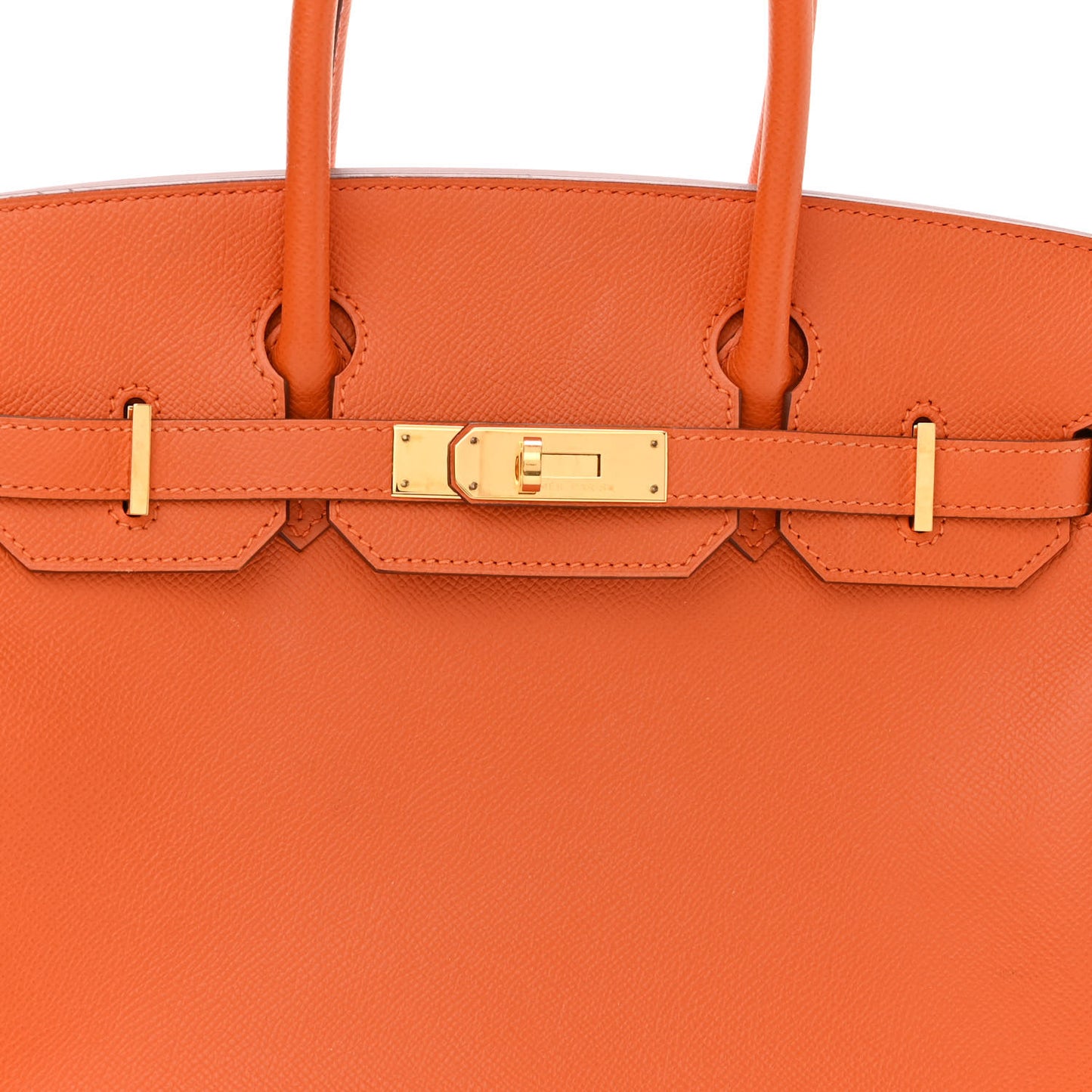 Epsom Birkin 30 Orange