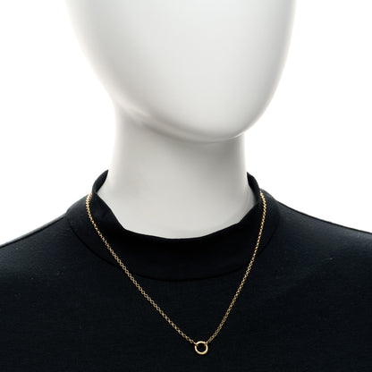 Foundrae 18K Yellow Gold Small Belcher Chain Mini Chubby Annex Link Necklace 2 of 4
