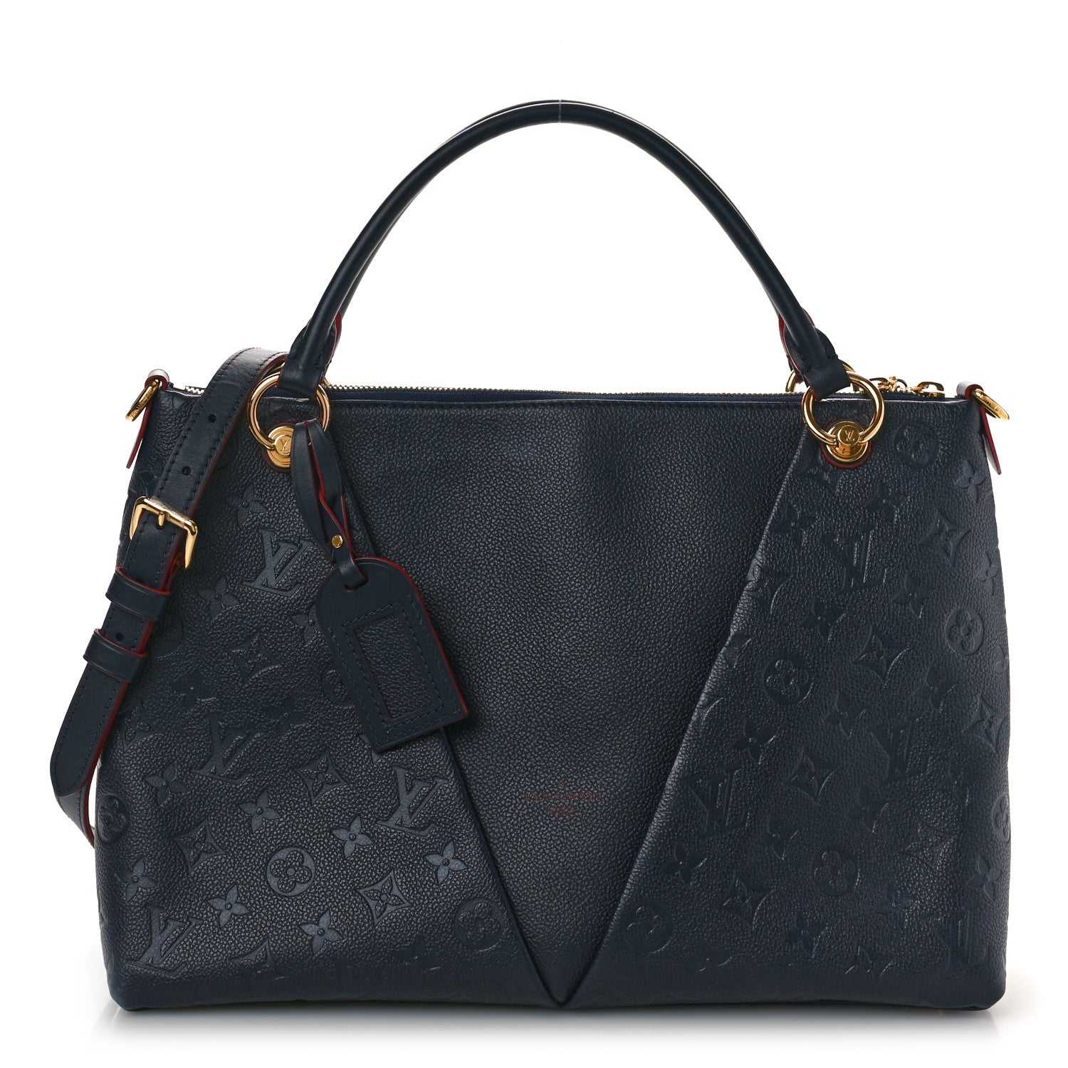 Louis Vuitton Empreinte V Tote MM Marine Rouge 1 of 9
