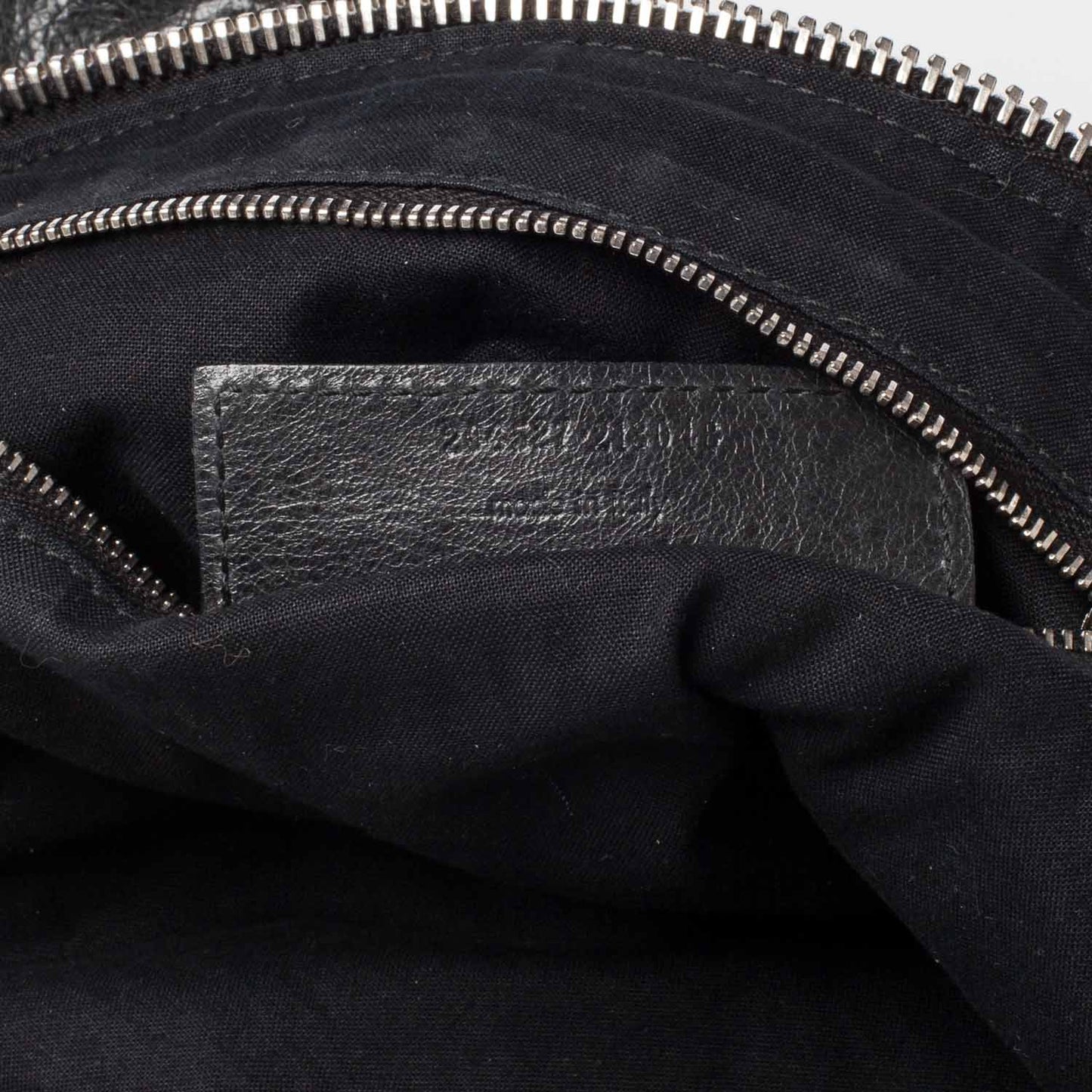 Agneau Giant Brogues Hardware Day Hobo Black