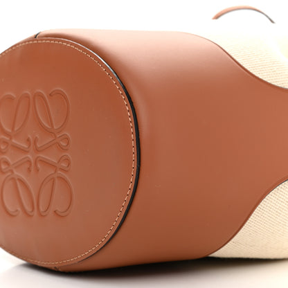 Loewe Canvas Calfskin Balloon Bucket Bag Ecru Tan 9 of 9