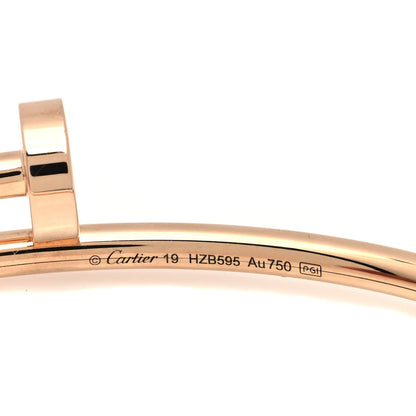 Cartier 18K Pink Gold Small Juste Un Clou Bracelet 19 3 of 4