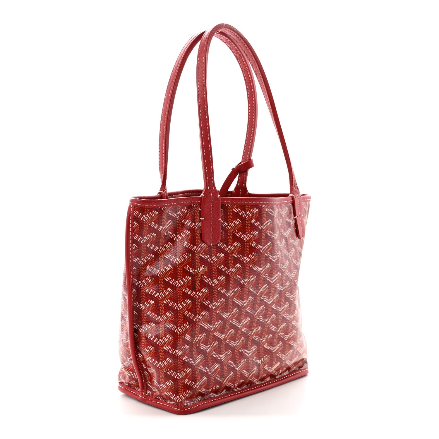 Goyard Goyardine Reversible Mini Anjou Red 6 of 18