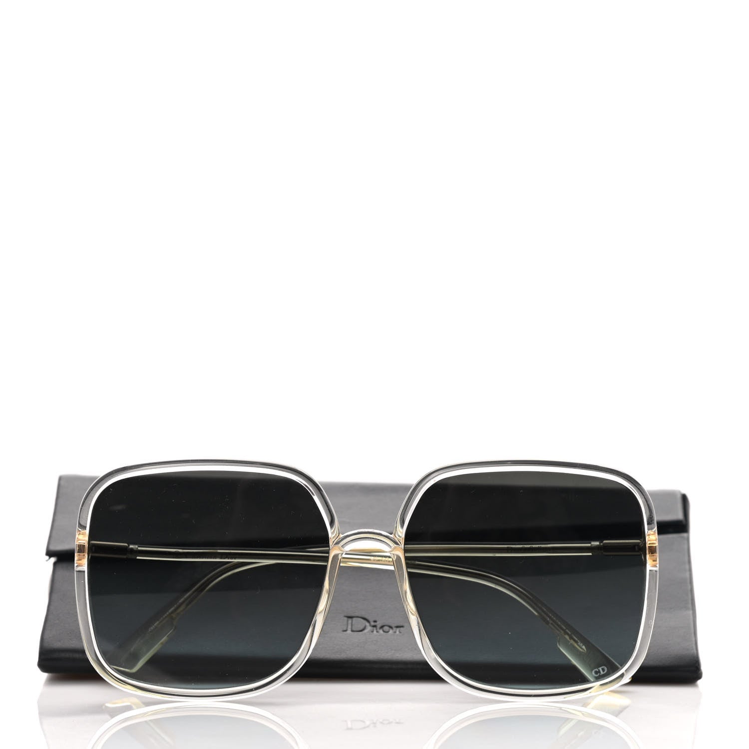 Christian Dior Acetate Square So Stellaire 1 Sunglasses Blue 9 of 9