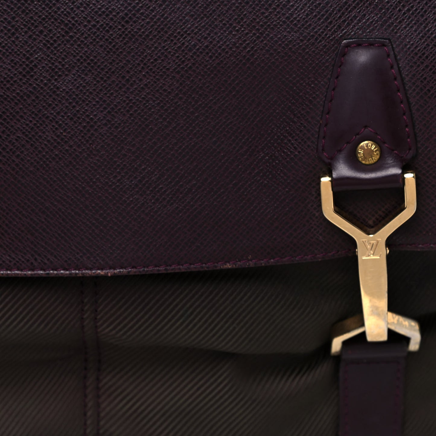 Taiga Dersou Messenger Bag Acajou