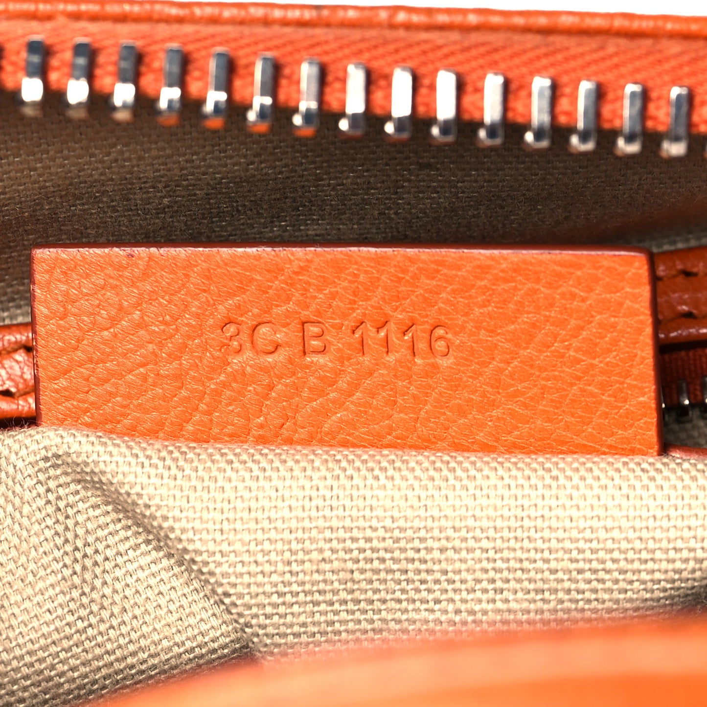 Sugar Goatskin Mini Antigona Rust