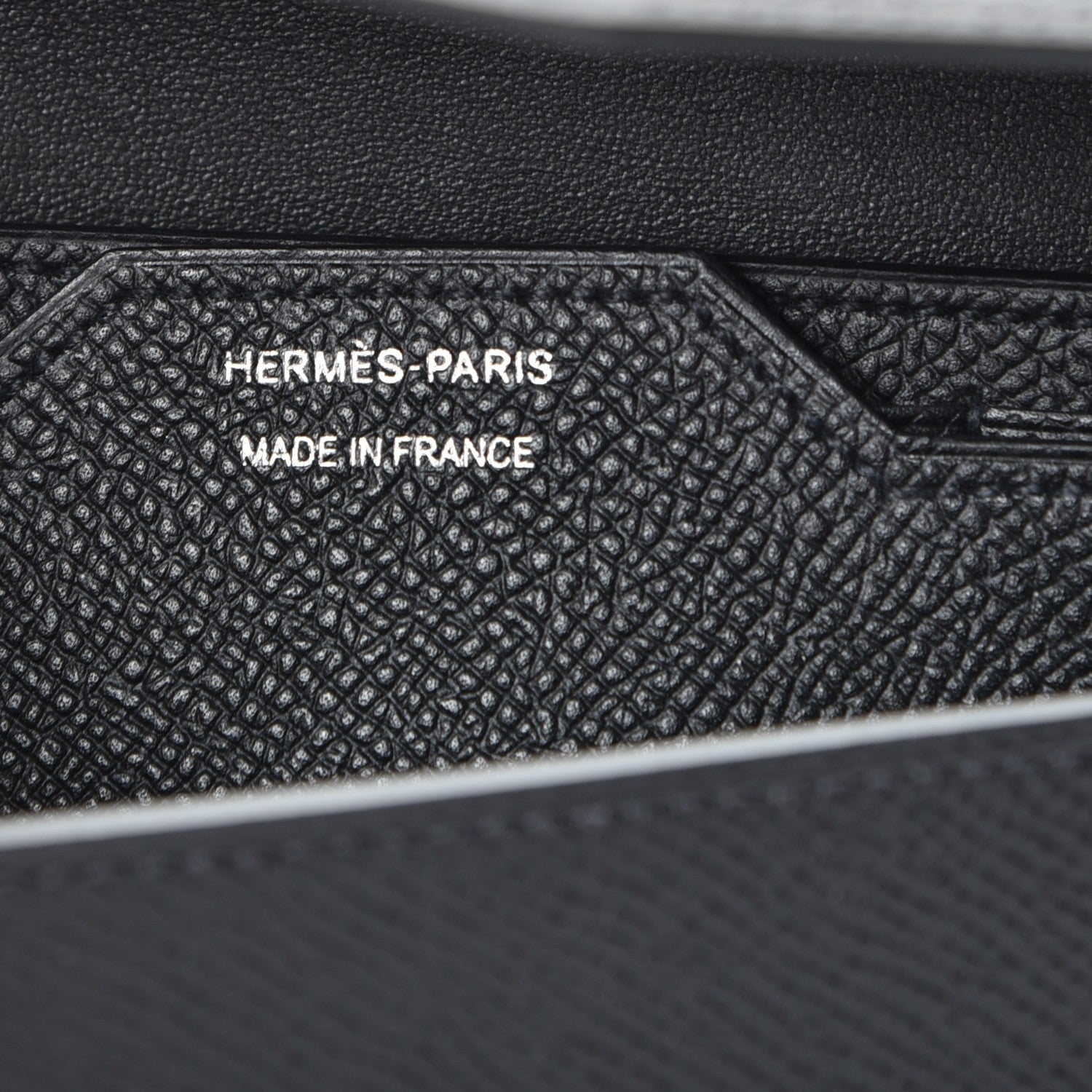 Hermes Epsom Passant Long Wallet Black 10 of 12