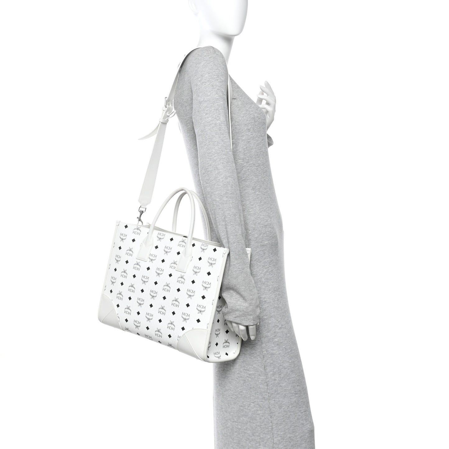 Visetos Large Munchen Tote White