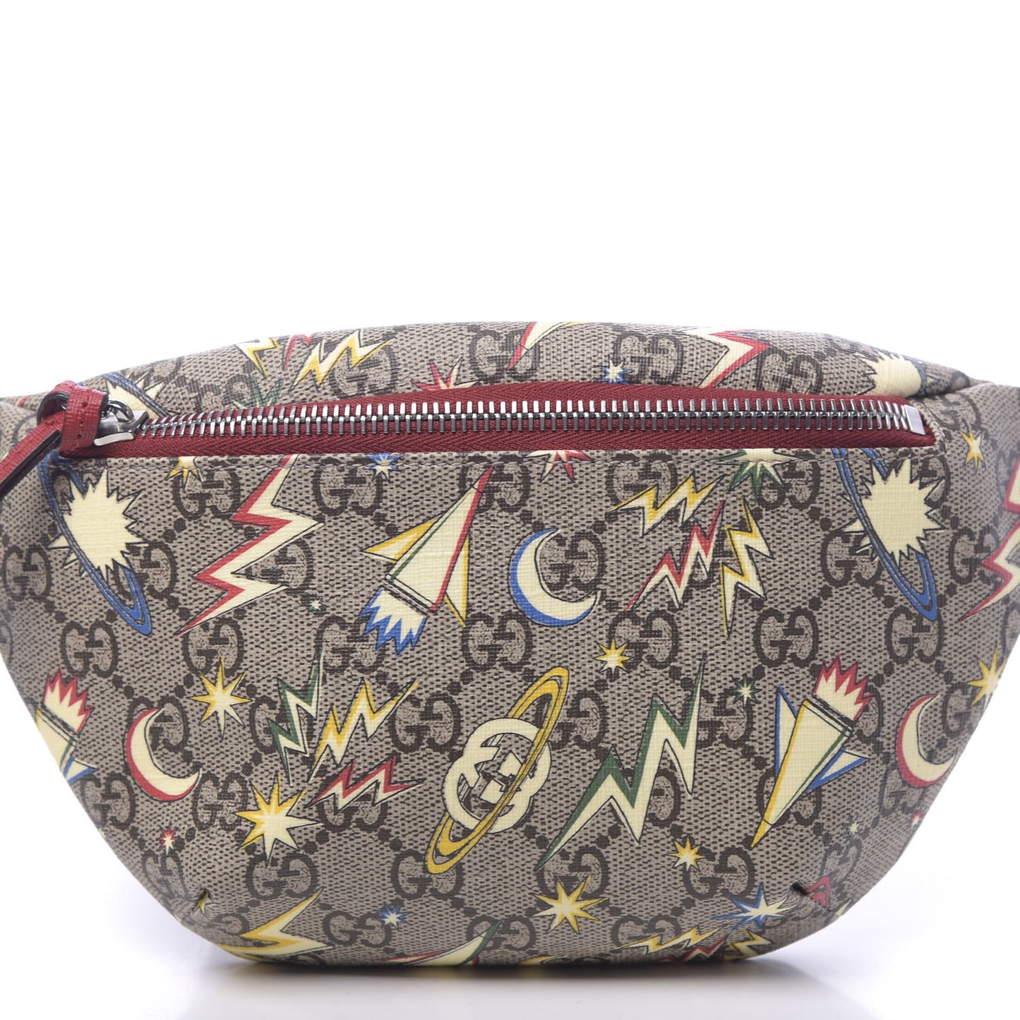 GG Supreme Monogram Childrens Space Print Belt Bag Multicolor