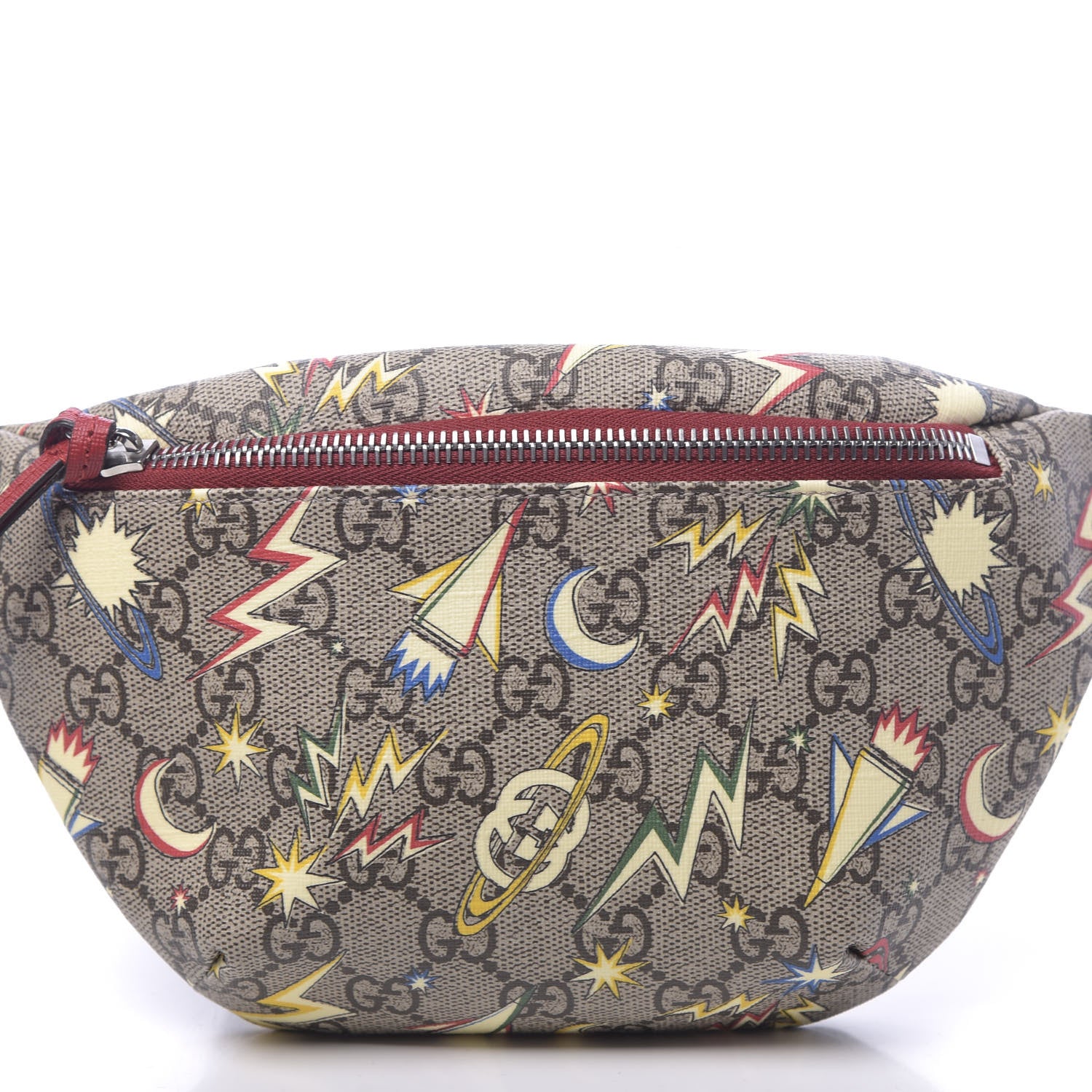 Gucci GG Supreme Monogram Childrens Space Print Belt Bag Multicolor 9 of 10