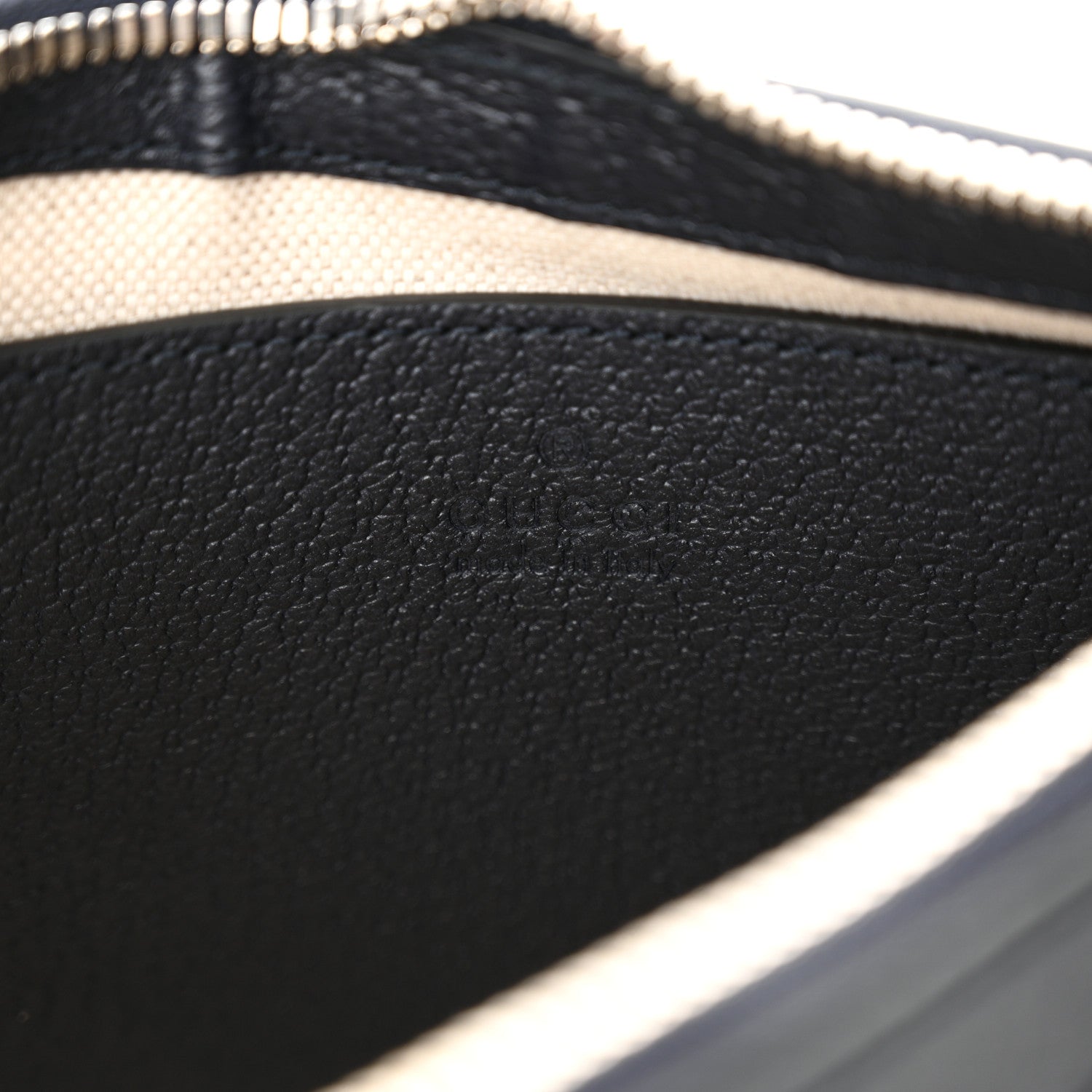 Gucci GG Supreme Monogram Textured Dollar Calfskin Web Small Ophidia GG Handbag Beige Blue 6 of 10