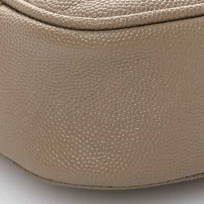 Saint Laurent Grain De Poudre Matelasse Monogram Mini Lou Camera Bag Taupe 9 of 11