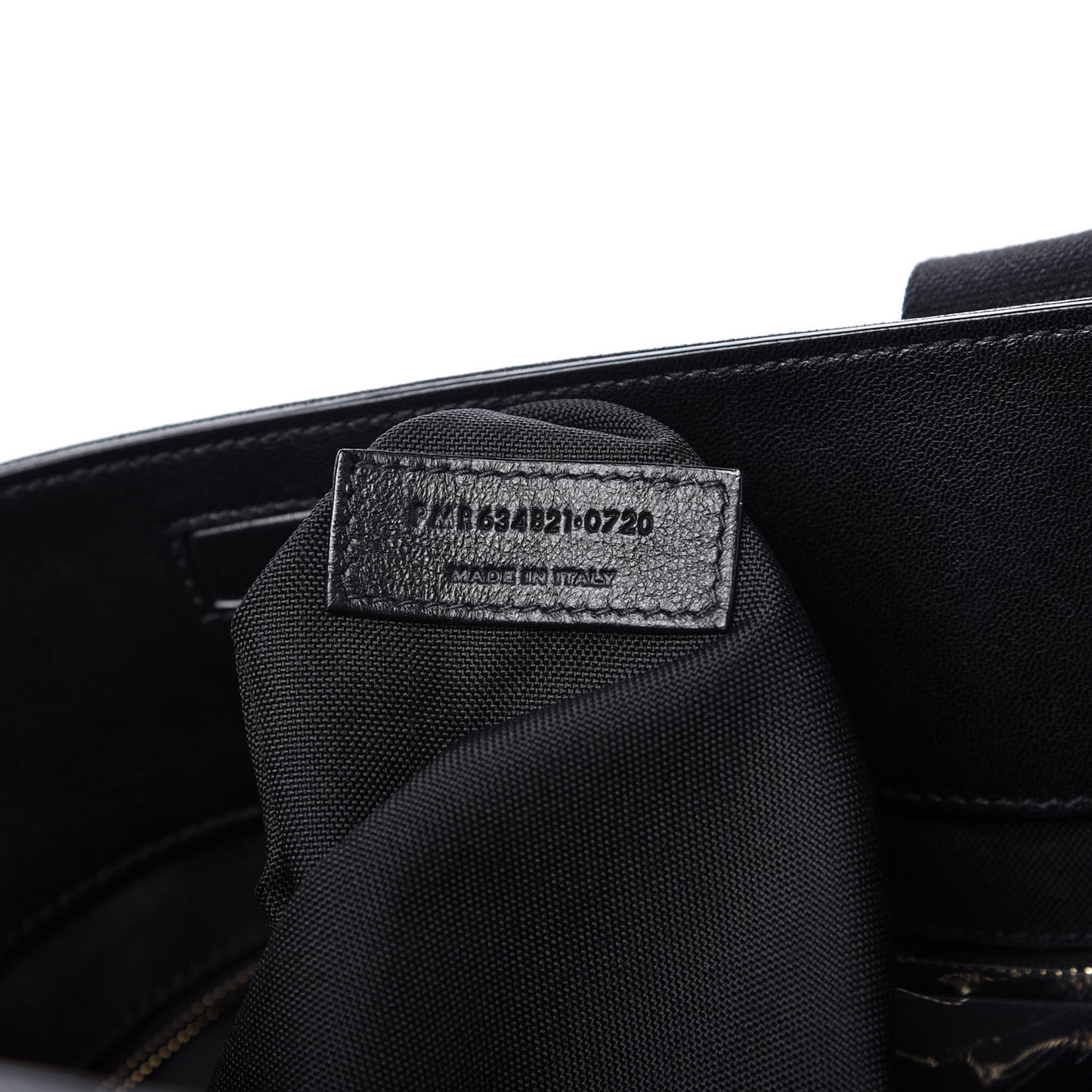 Calfskin Small Daily Cabas Shopping Tote Black