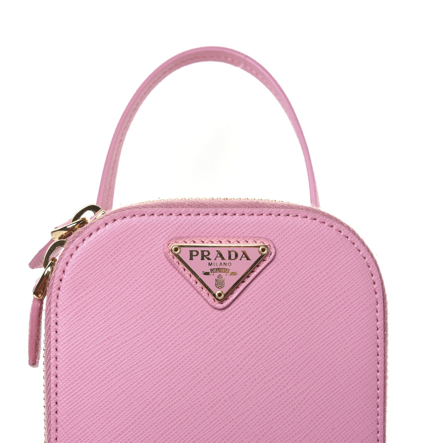 Prada Saffiano Mini Crossbody Bag Petalo 8 of 10
