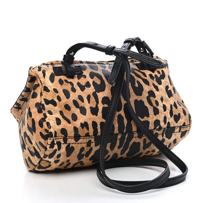 Givenchy Calfskin Leopard Print Mini Pandora Multicolor 2 of 8
