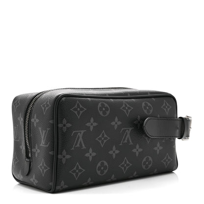 Louis Vuitton Monogram Eclipse Locker Dopp Kit Toilet Pouch 3 of 9