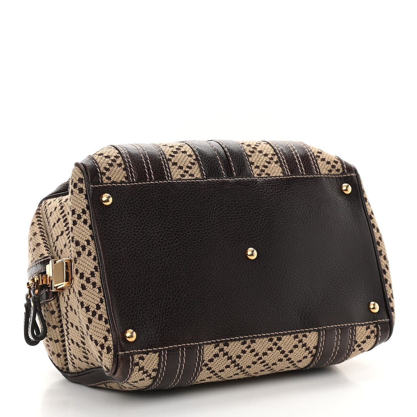Monogram Medium Aviatrix Boston Ebony Brown