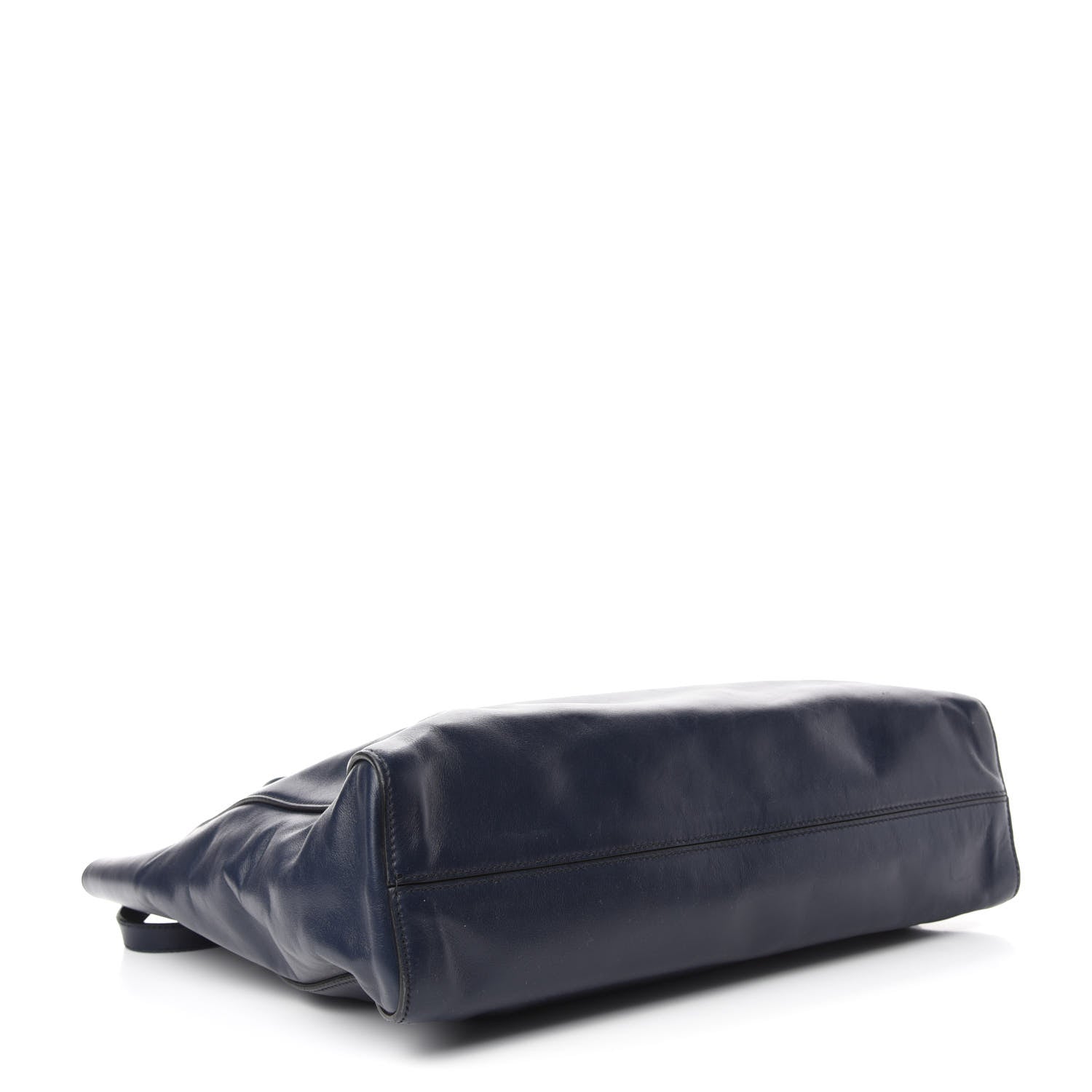 Prada Soft Calf Shopping Tote Baltico 4 of 13