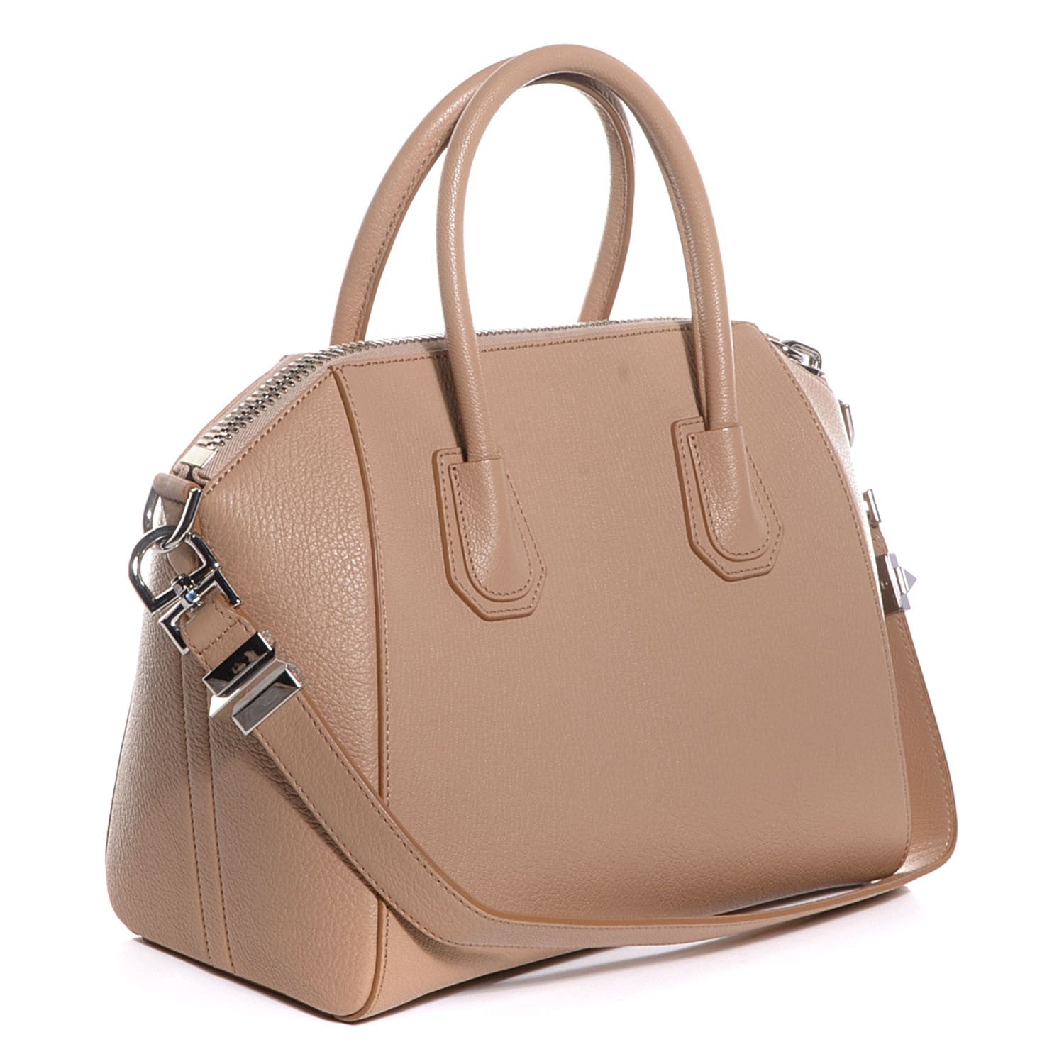 Givenchy Sugar Goatskin Small Antigona Nude 3 of 10