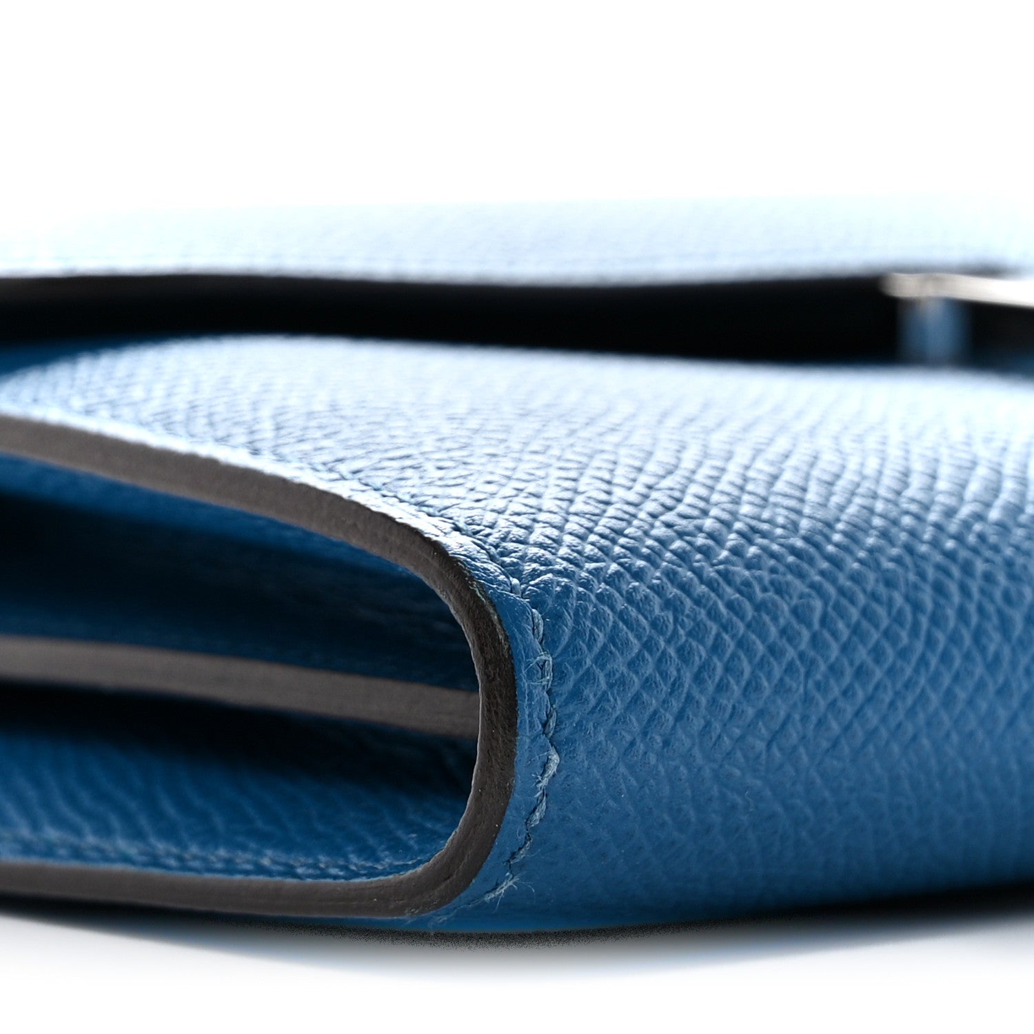 Hermes Epsom Constance Long Wallet Bleu Izmir 9 of 12