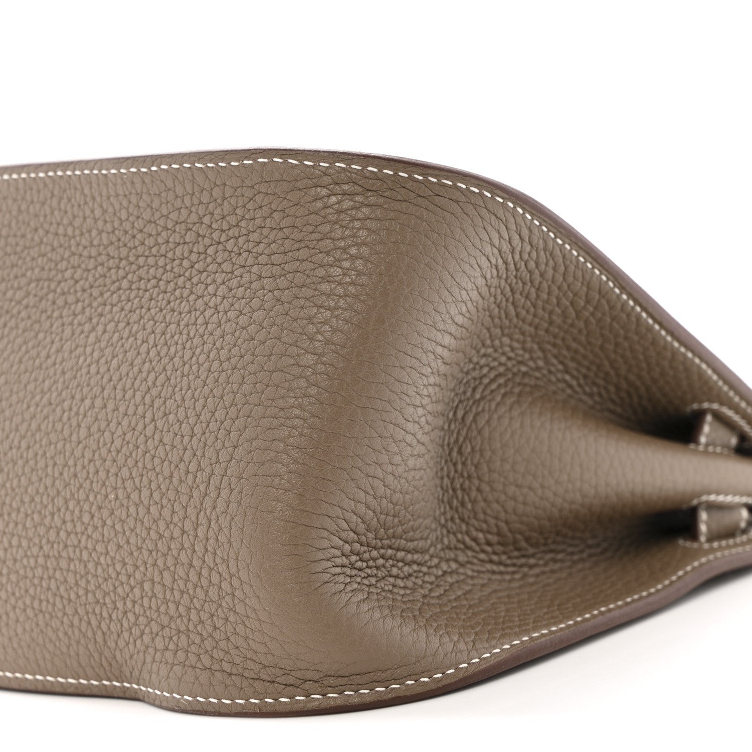 Hermes Taurillon Clemence Jypsiere 28 Etoupe 10 of 12
