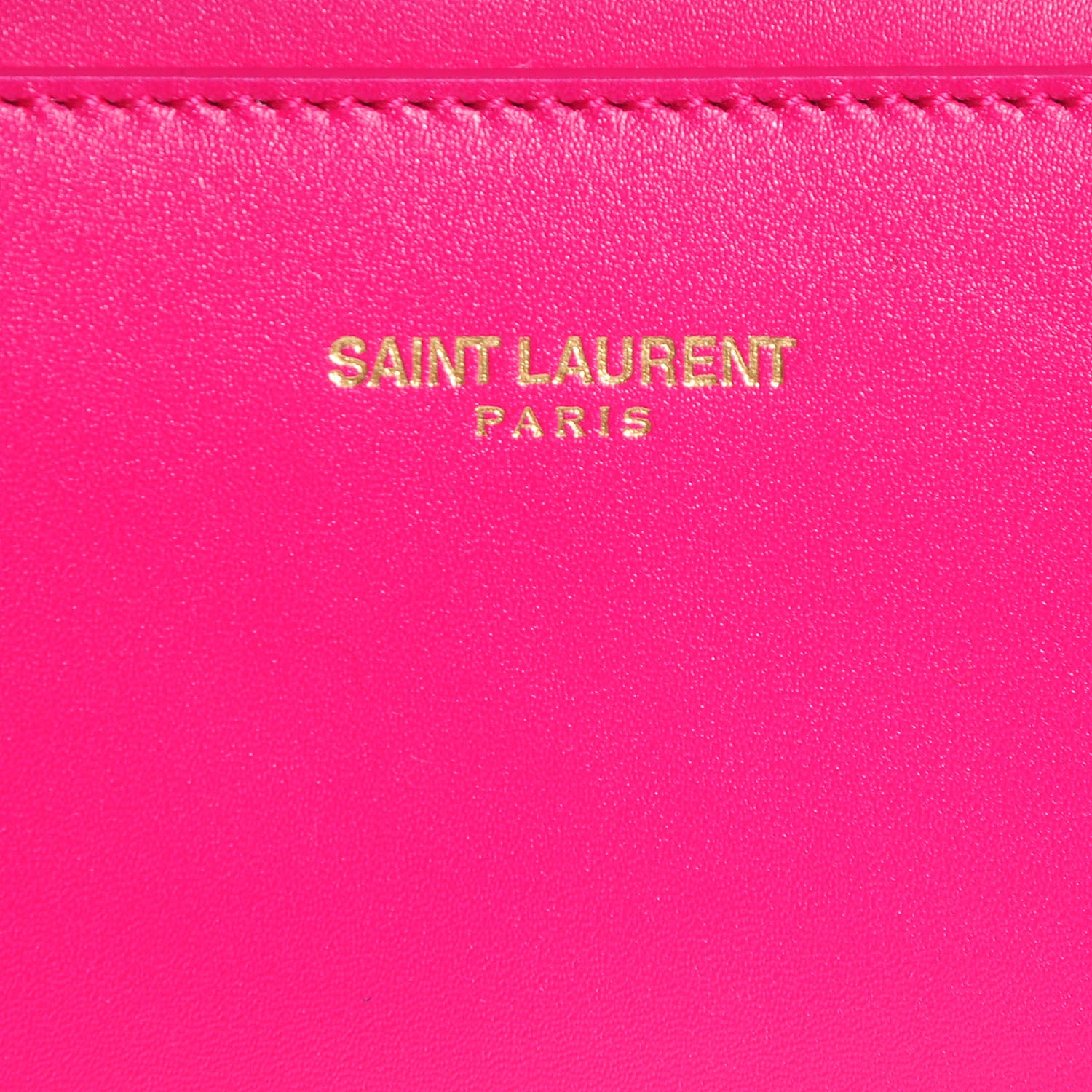 Saint Laurent Calfskin Duffle 3 Fuschia 6 of 8