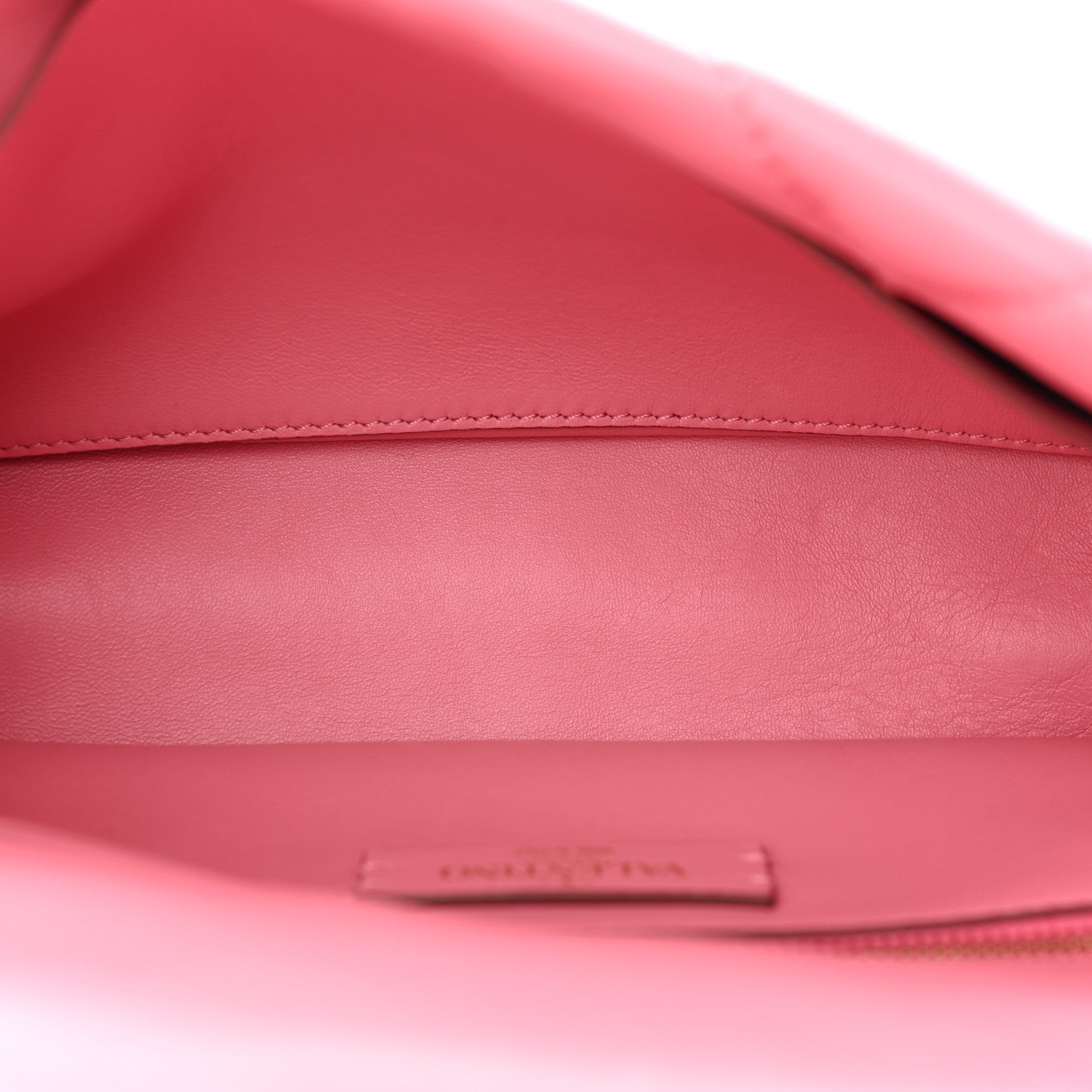Valentino Garavani Nappa Medium Roman Stud Shoulder Bag Flamingo Pink 5 of 15