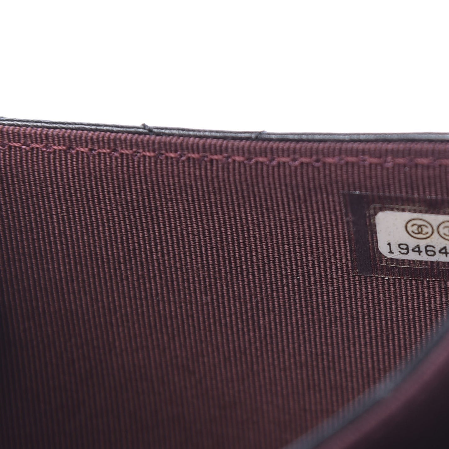 Lambskin Quilted Small Flap Wallet Black