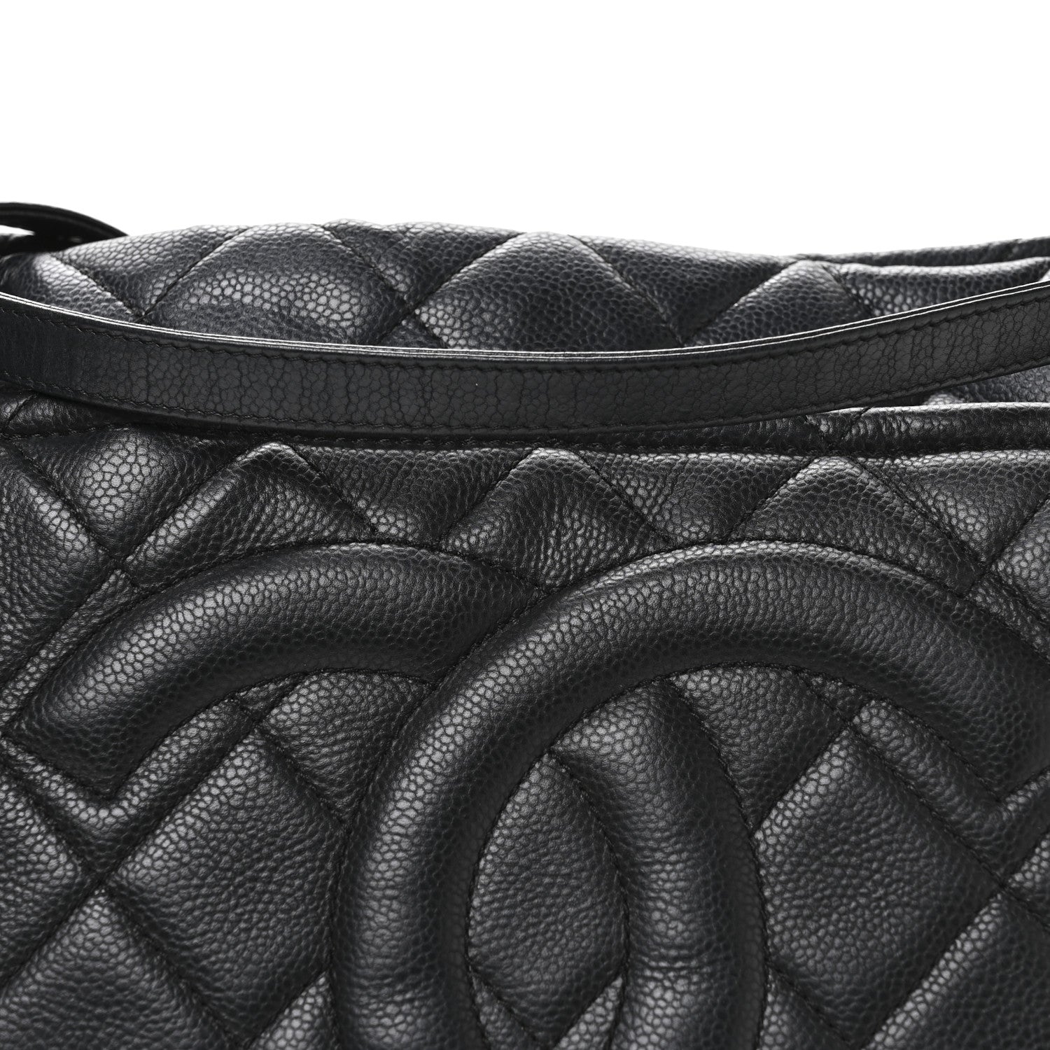 Chanel Caviar Quilted Timeless CC Soft Tote Black 8 of 10