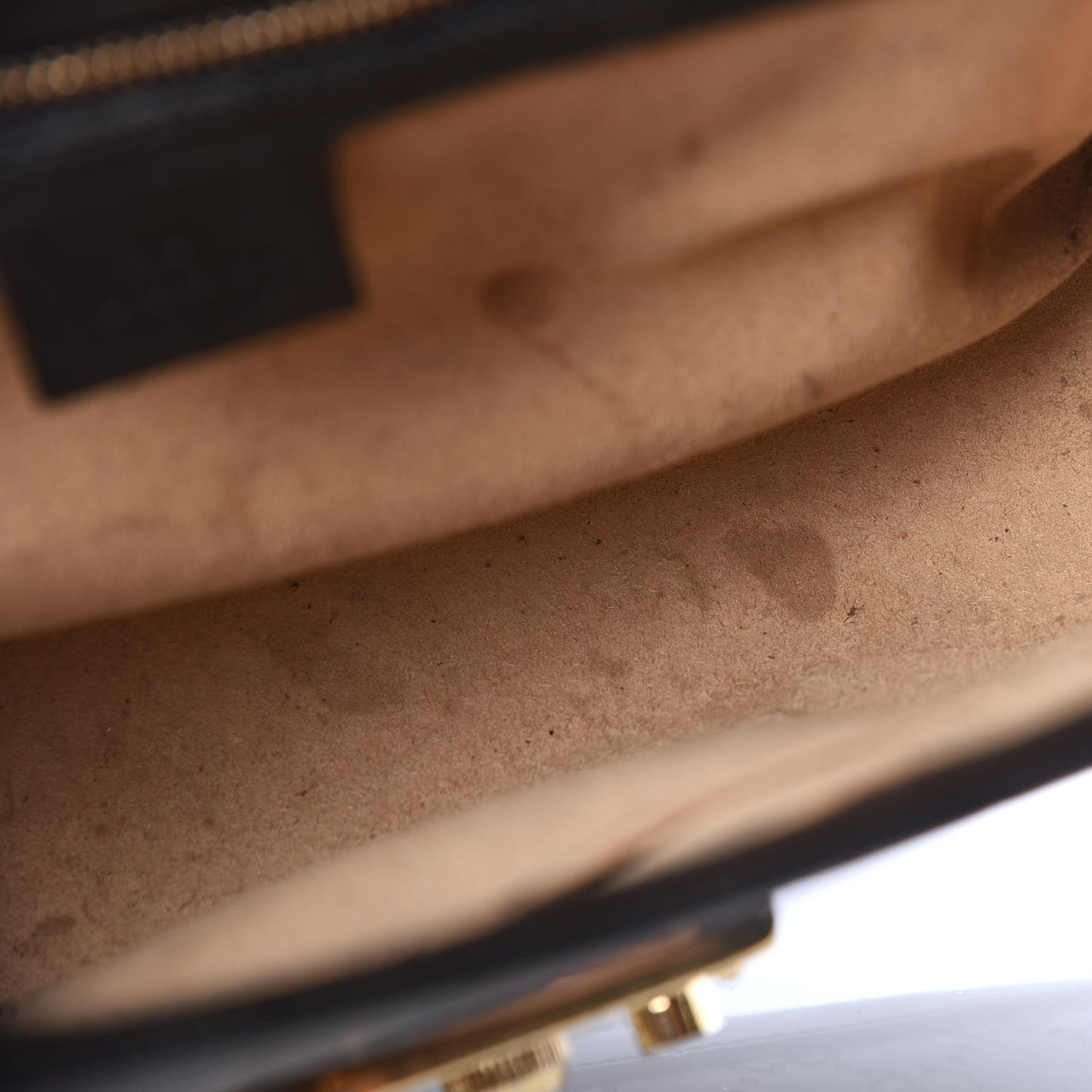 Guccissima Medium Padlock Shoulder Bag Black