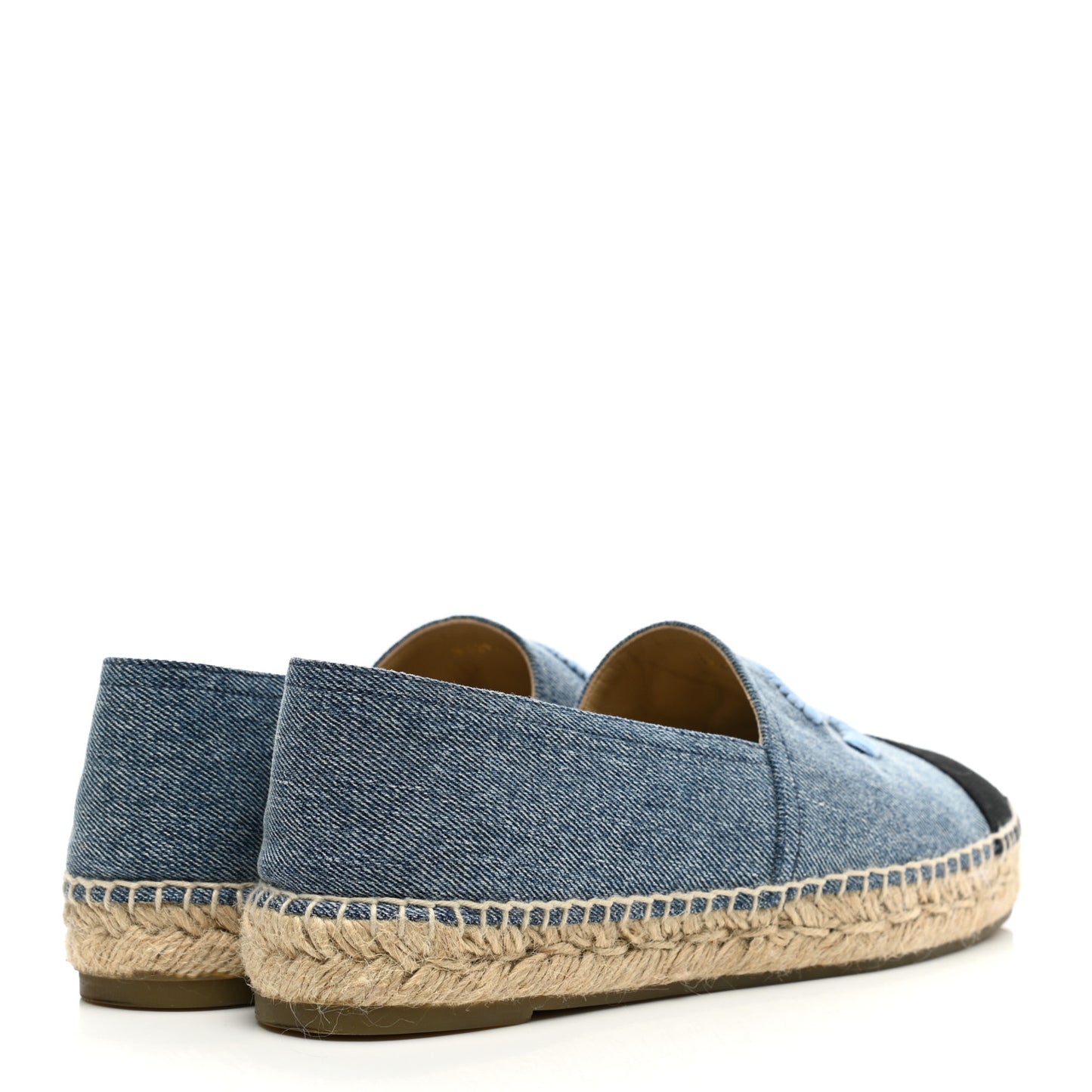 Denim CC Espadrilles 40 Blue Black