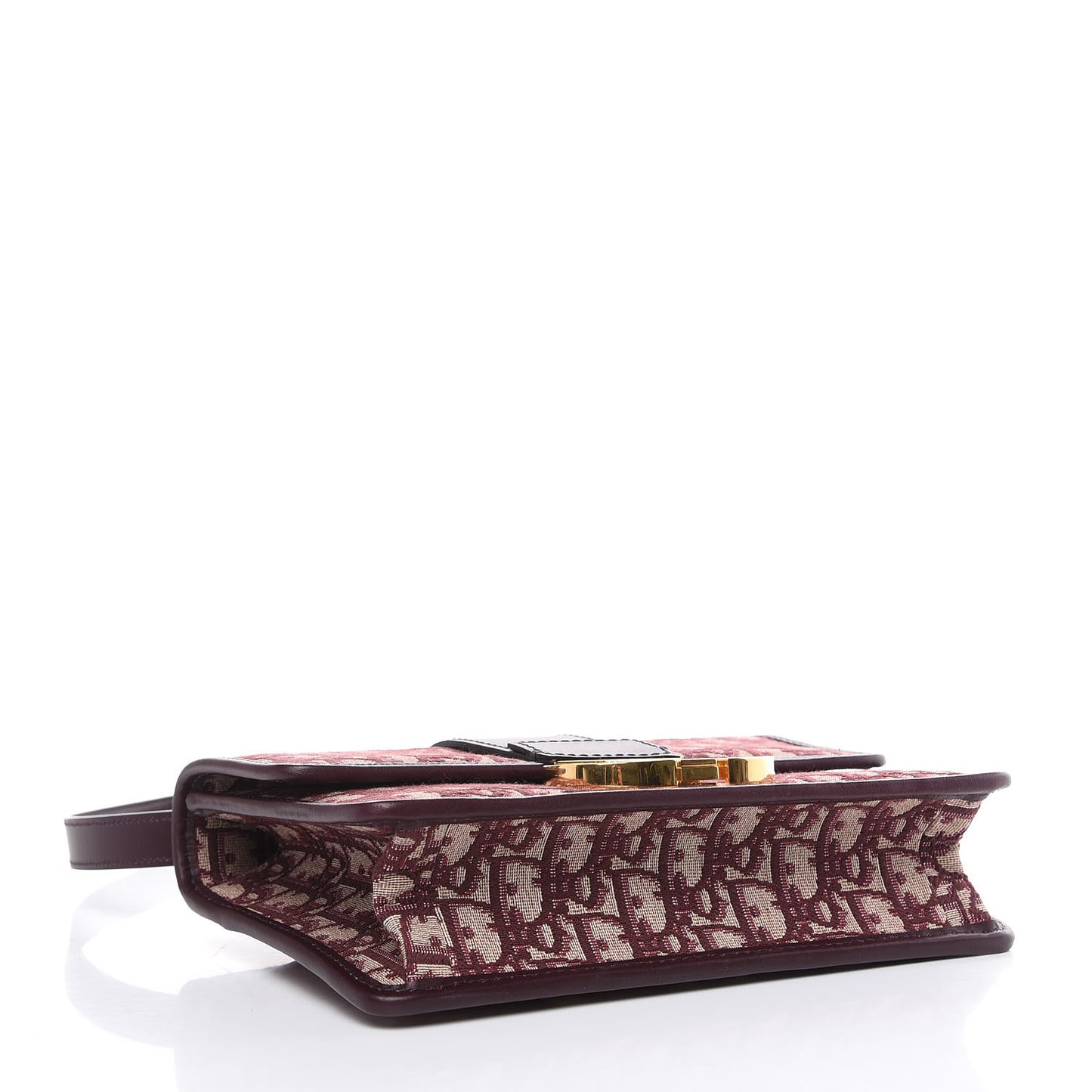 Oblique 30 Montaigne Flap Bag Burgundy