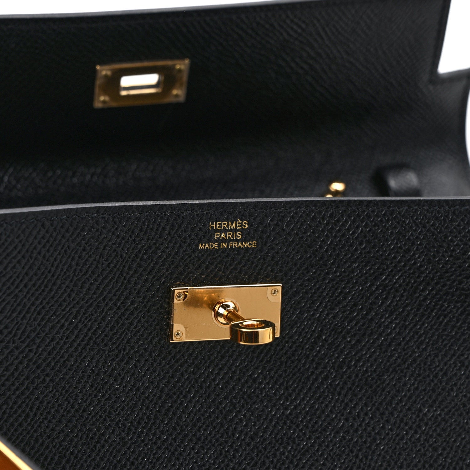 Hermes Epsom Kelly Wallet To Go Black 6 of 11