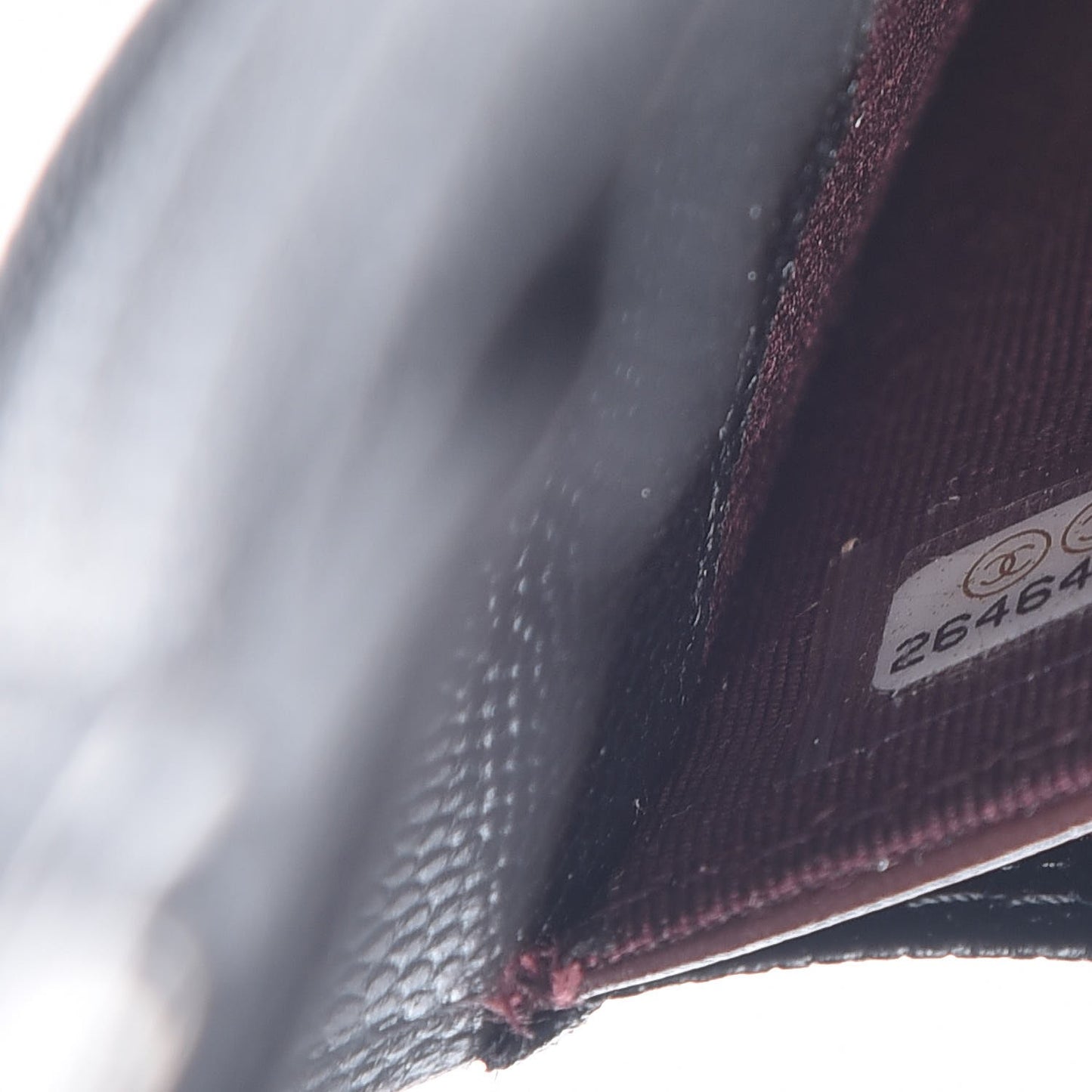 Caviar Quilted Medium Flap Wallet Black