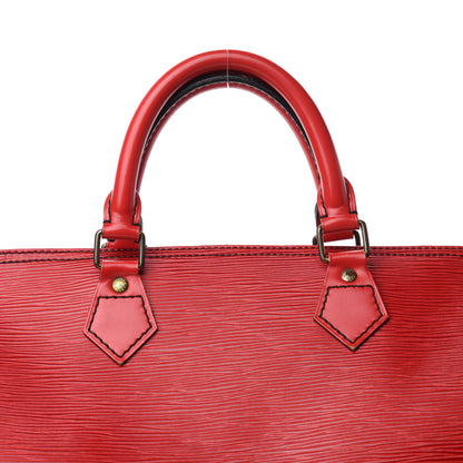 Louis Vuitton Epi Speedy 35 Rouge 20 of 20