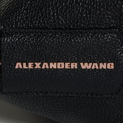 Alexander Wang Pebbled Leather Large Emile Black with Rose Gold Hardware 8 of 9