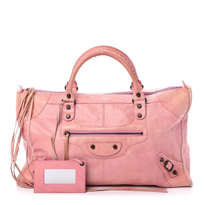 Balenciaga Chevre Classic Hardware Work Bubblegum 1 of 4