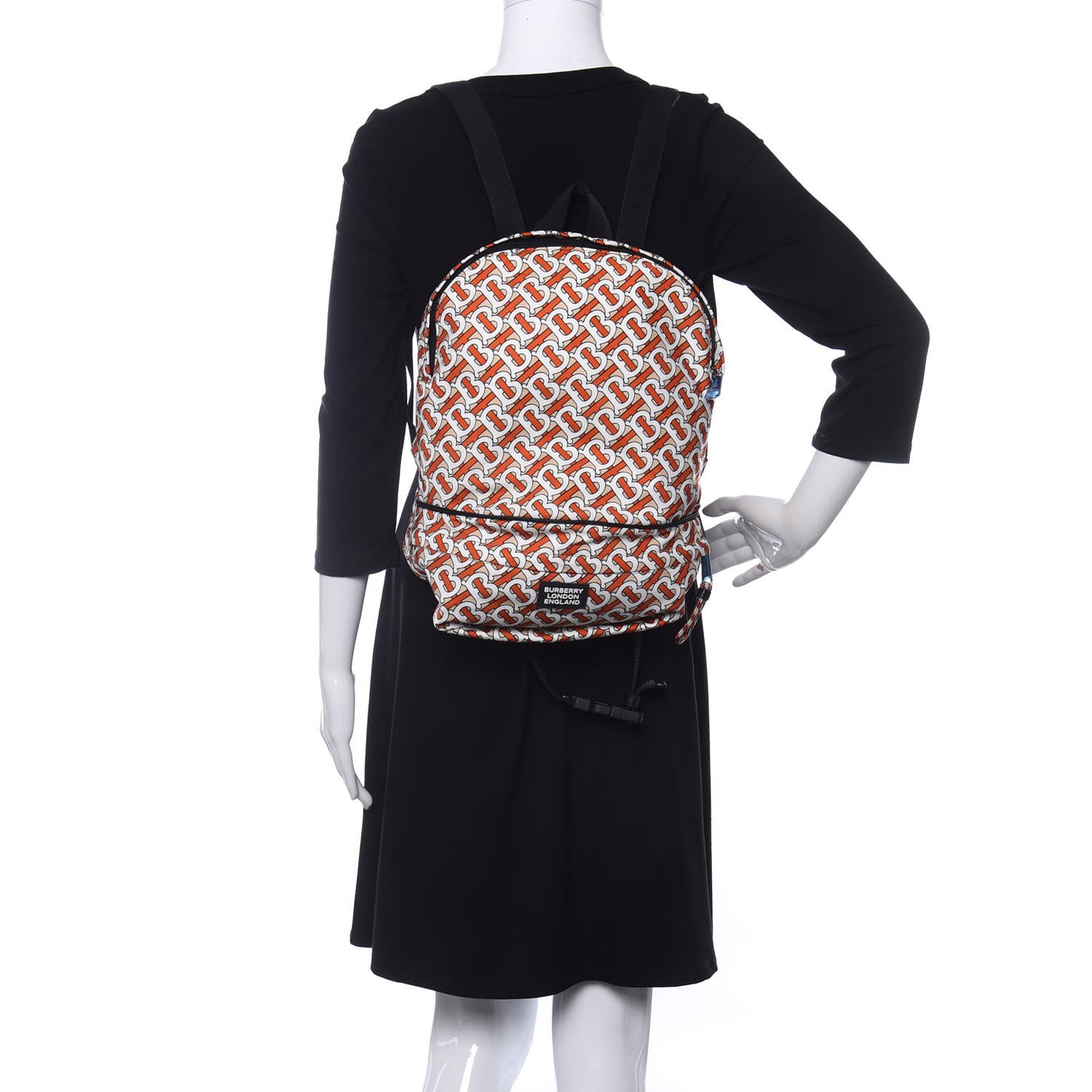 Nylon Monogram Convertible Bum Bag Vermilion