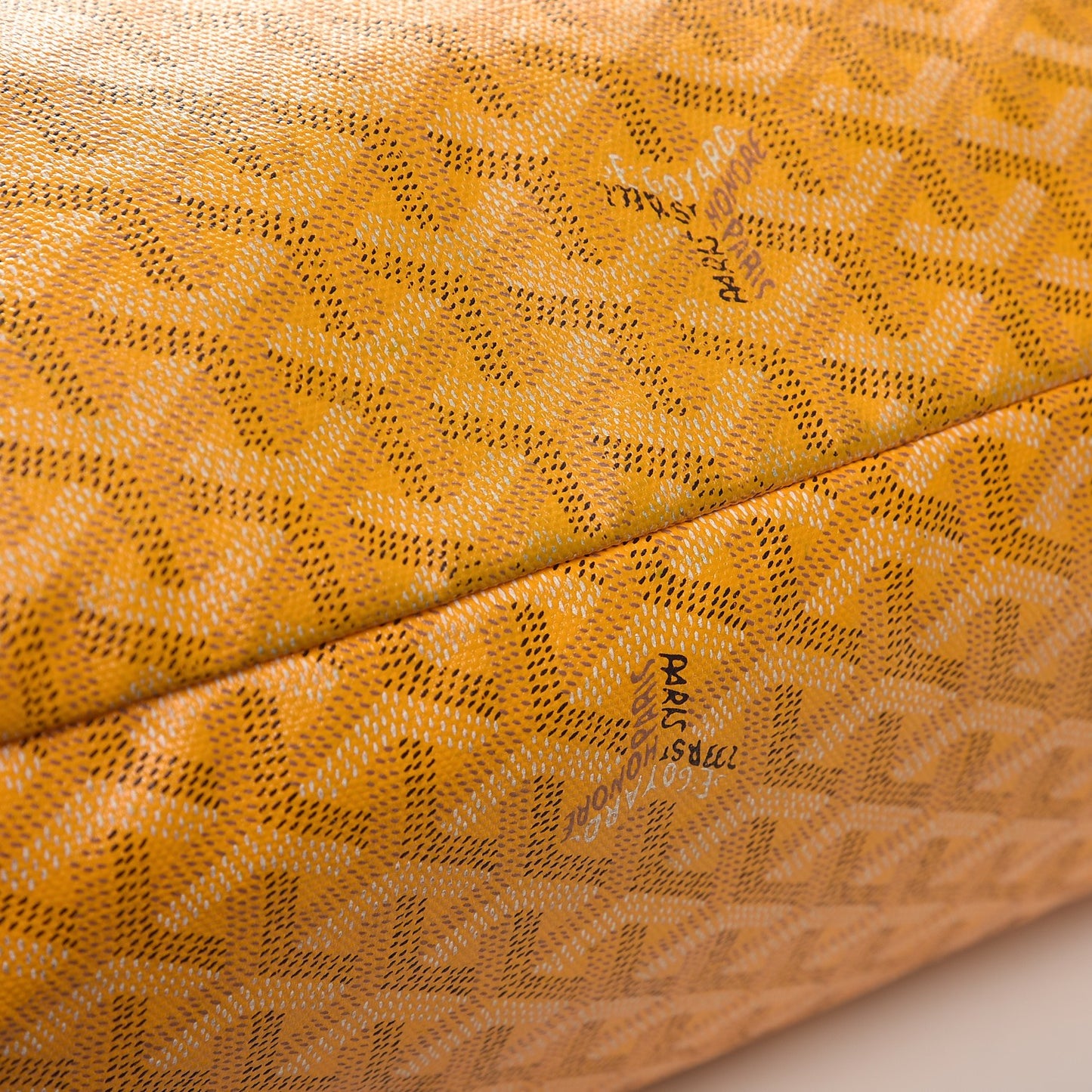Goyardine Saint Louis PM Yellow