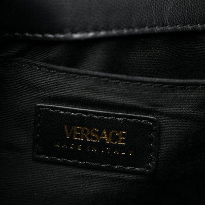 Versace Nappa Quilted La Medusa Chain Crossbody Black 6 of 12