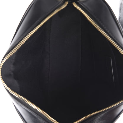 Saint Laurent Calfskin Matelasse Monogram Lou Camera Bag Black 5 of 10