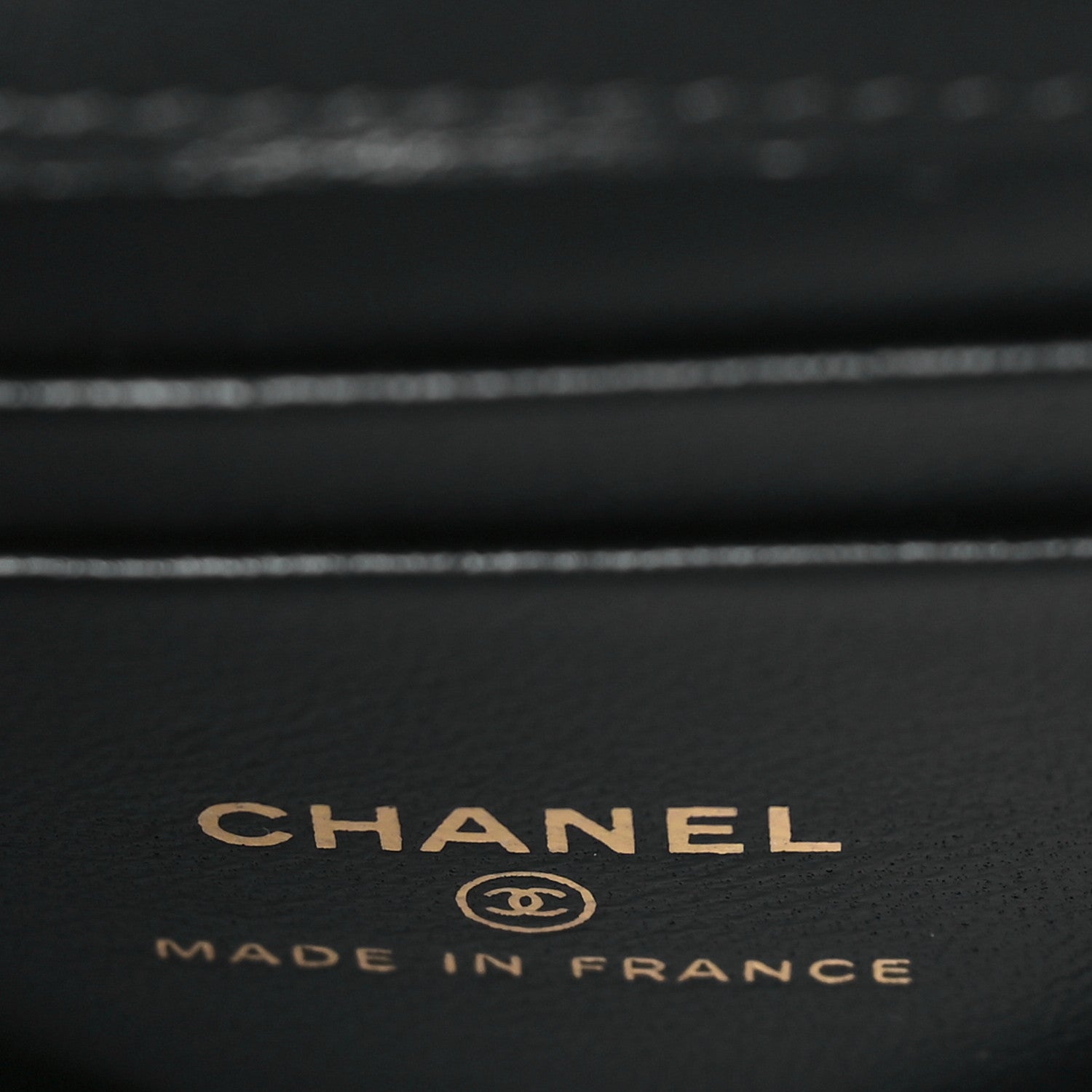 Chanel Lambskin Quilted Metal Top Handle Flap Clutch With Chain Black Black 6 of 11