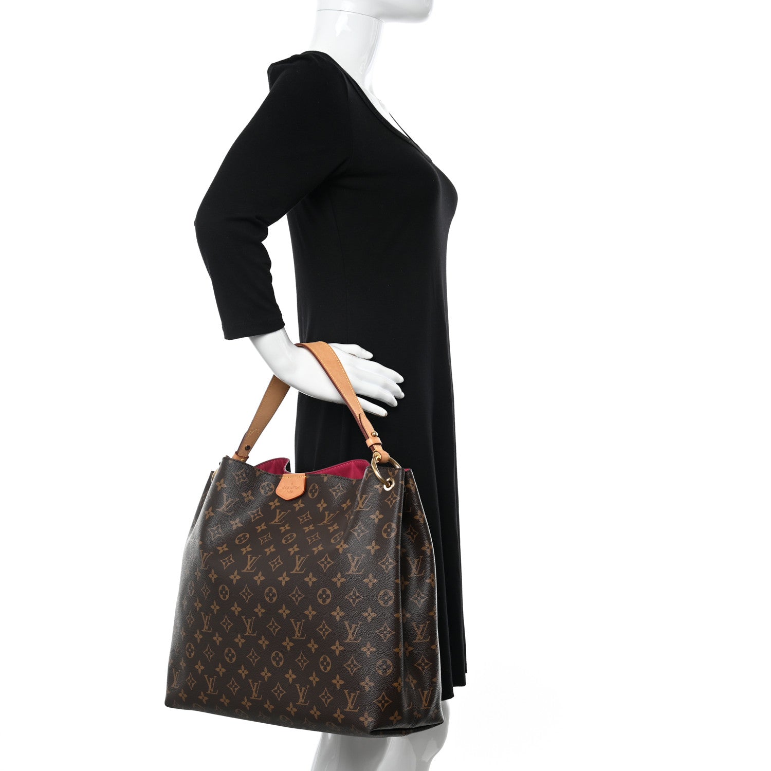 Louis Vuitton Monogram Graceful MM Pivoine 2 of 11